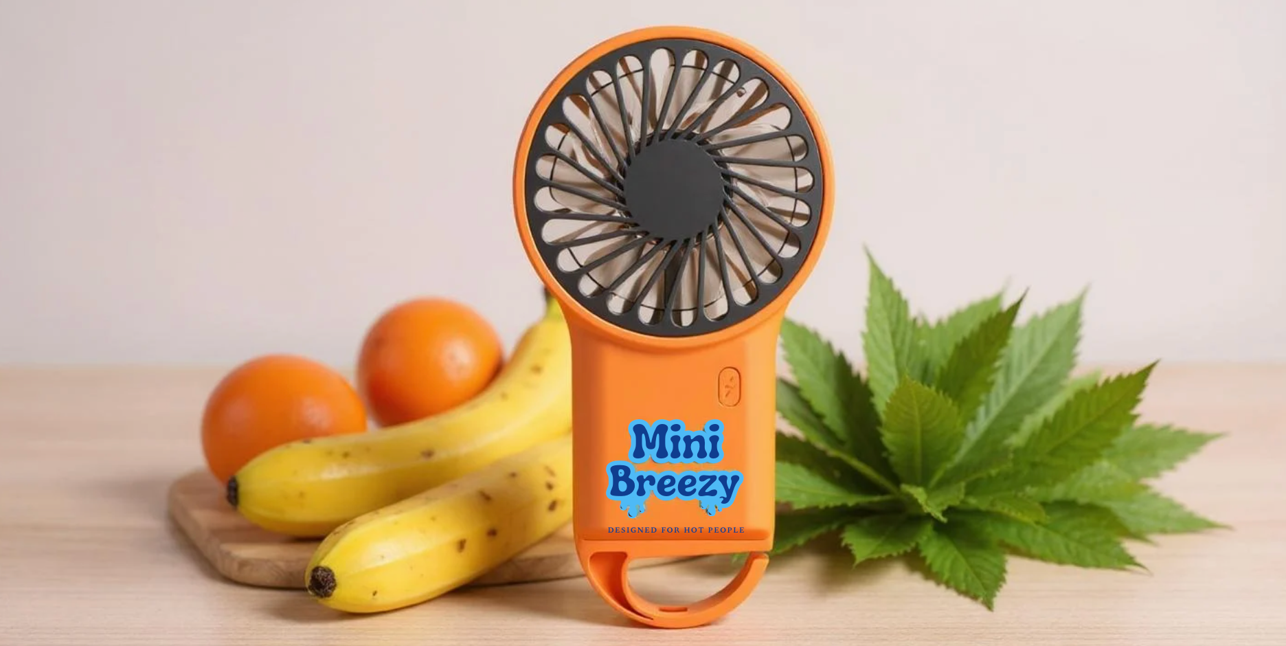 Ventilateur Mini Breezy - Orange