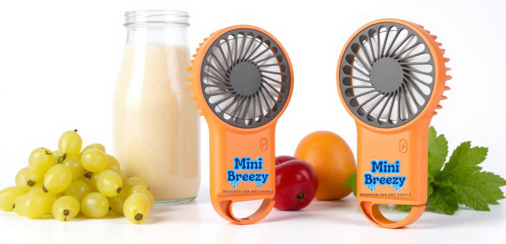 Ventilateur Mini Breezy - Orange