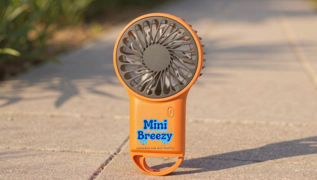 Ventilateur Mini Breezy - Orange