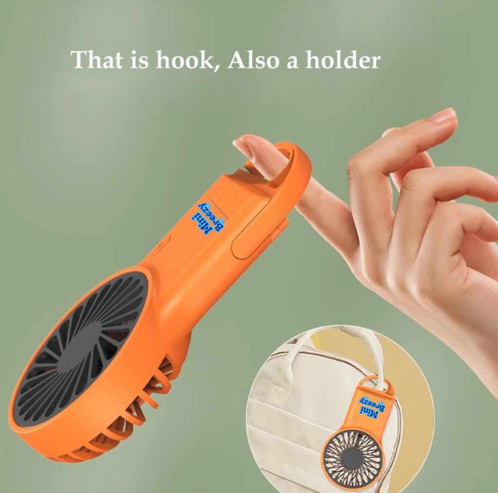 Ventilateur Mini Breezy - Orange