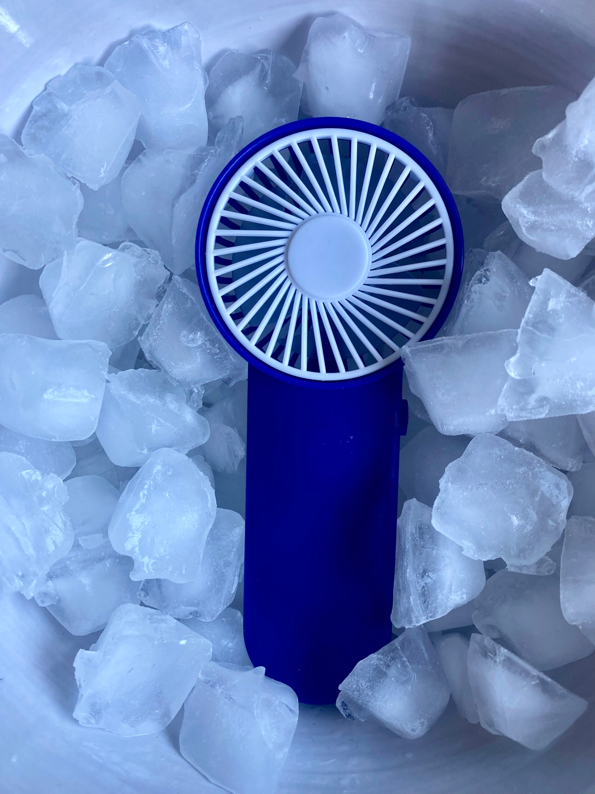 Ventilateur Portable Breezy - Bleu Long