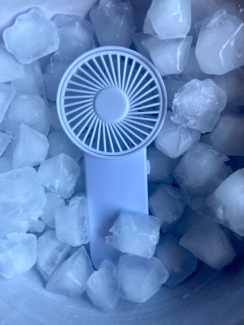 Ventilateur Portable Breezy - Sable Blanc Long