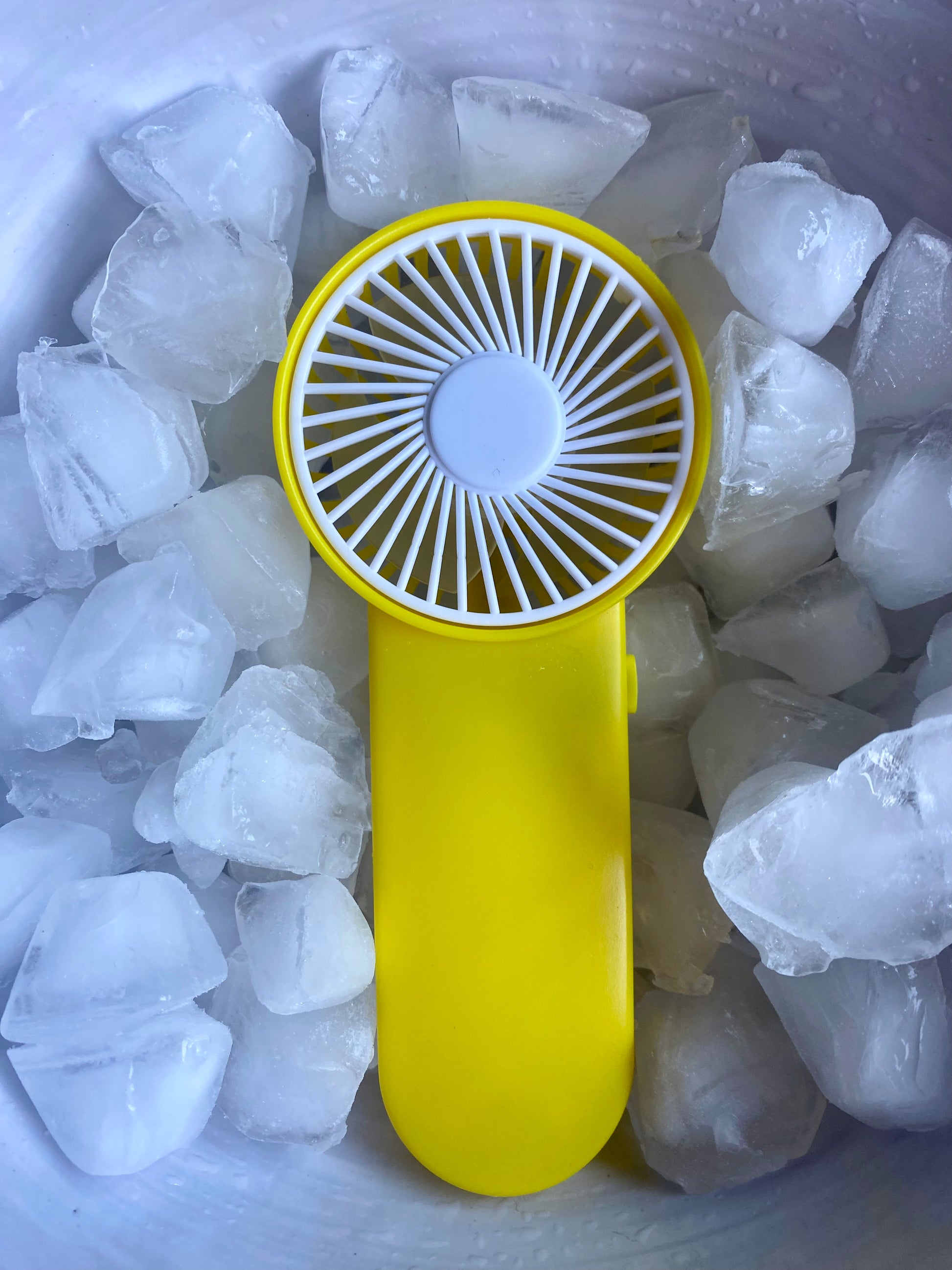 Ventilateur Portable Breezy - Jaune Long