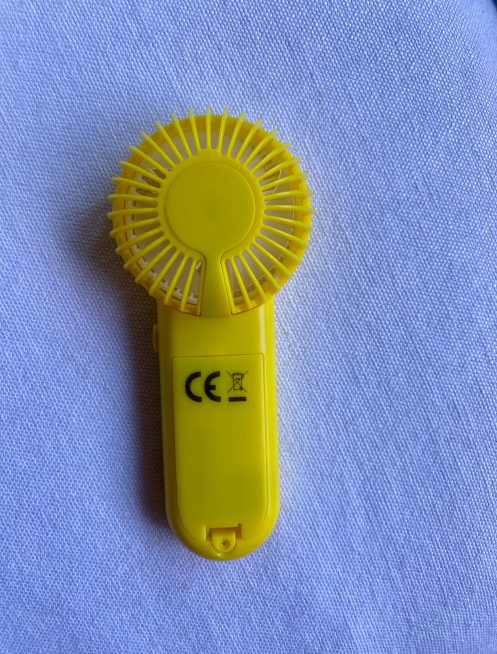 Ventilateur Portable Breezy - Jaune Long