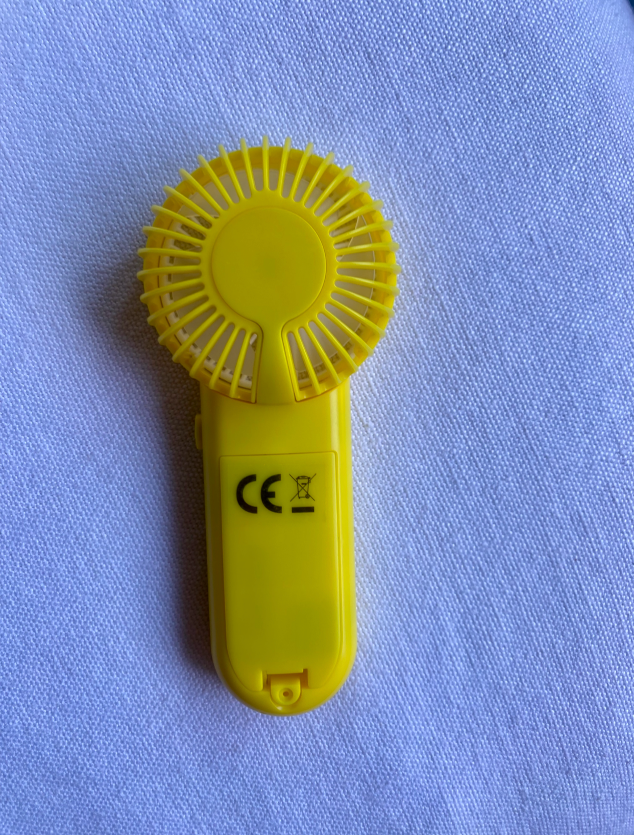 Ventilateur Portable Breezy - Jaune Long